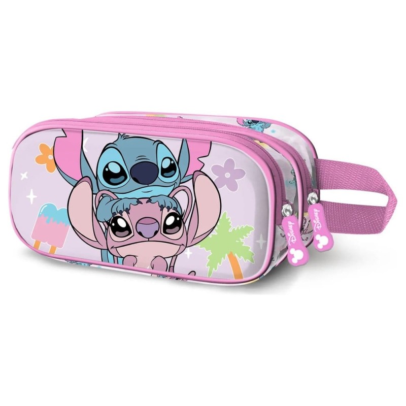 Lilo & Stitch 3D Double Pencil Case Couple