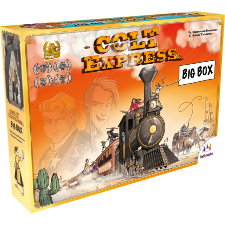 jeu : Colt Express - Big Box éditeur : Ludonaute version française jeu : Colt Express - Big Box éditeur : Ludonaute version française