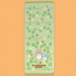 My Neighbor Totoro Natsu Towel Totoro Green Leaf 34 x 80 cm