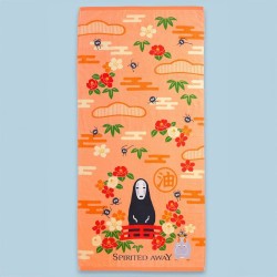 Le Voyage de Chihiro Natsu serviette de toilette No Face & Flowers 70 x 140 cm