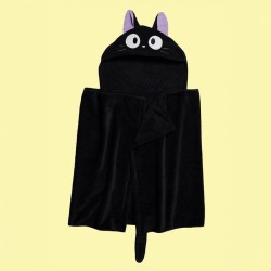 Kiki la petite sorcière Natsu cape de bain Jiji 70 x 140 cm
