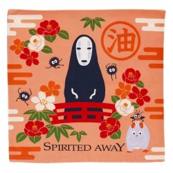 Le Voyage de Chihiro Natsu housse de coussin No Face & Flowers