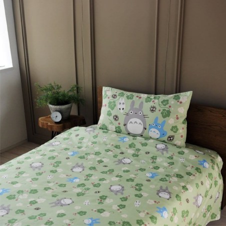 Mon voisin Totoro Natsu parure de lit Totoro Green Leaf