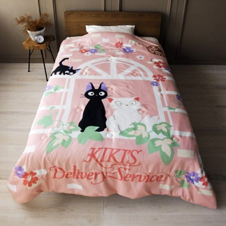Kiki la petite sorcière Natsu couette Sweet Pink Jiji