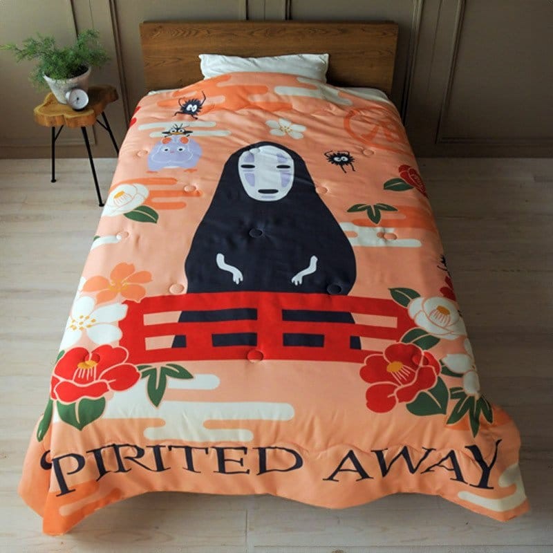 Le Voyage de Chihiro Natsu couette No Face & Flowers