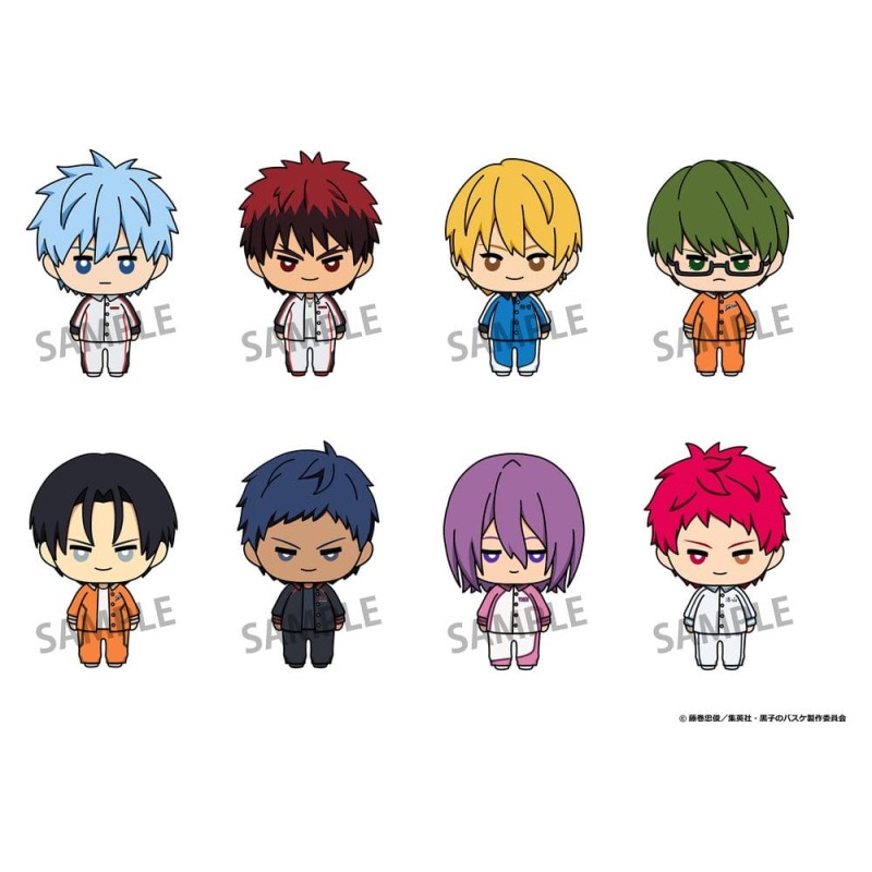 Kuroko's Basketball présentoir boîte-mystère figurines mini Nyokinto Mascot 6 cm (8)