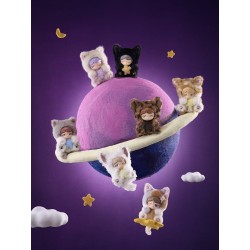 Planet Cat Wishing Star Series présentoir boîte-mystère figurines mini 11 cm (6)