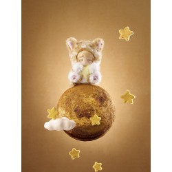 Planet Cat Wishing Star Series présentoir boîte-mystère figurines mini 11 cm (6)
