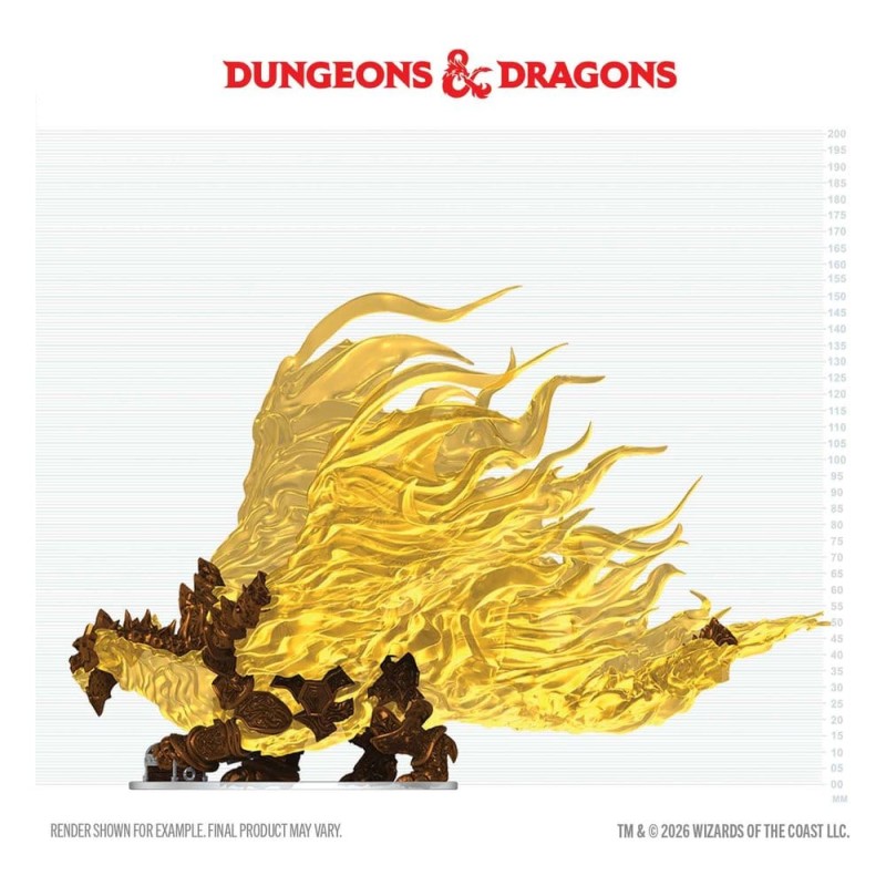 D&D Icons of the Realms miniature prépeinte "Boxed Miniature" Hollow Dragon 18 cm