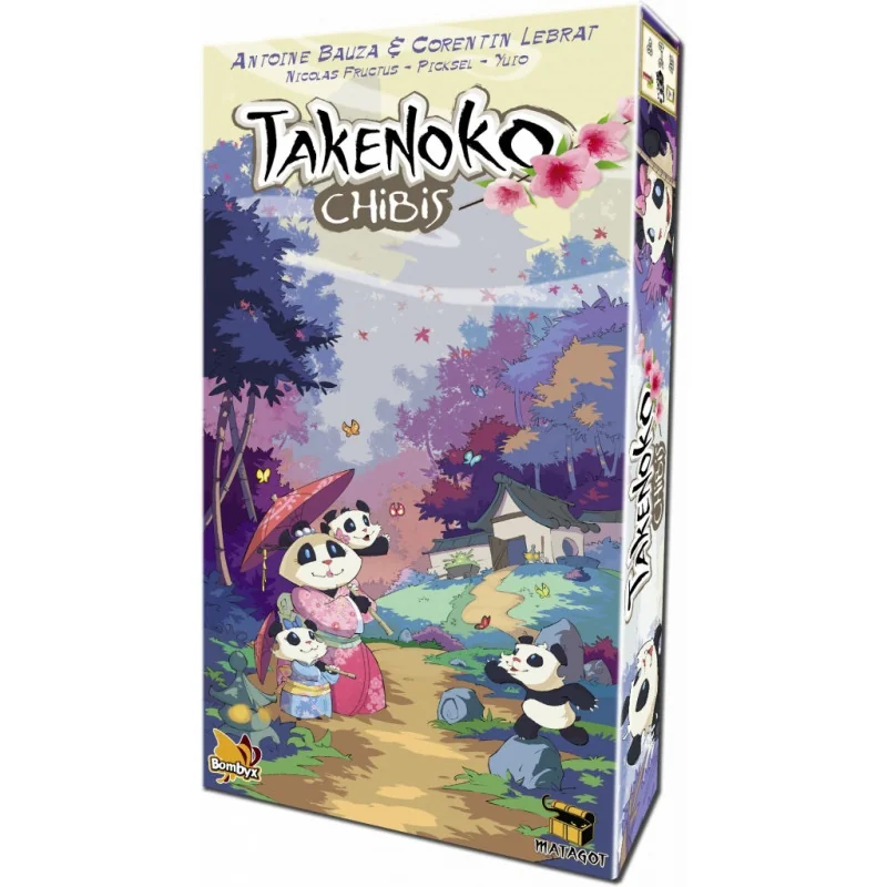 Spel: Takenoko - Ext. Chibis - Nieuwe versie
Uitgever: Matagot
Engelse versie