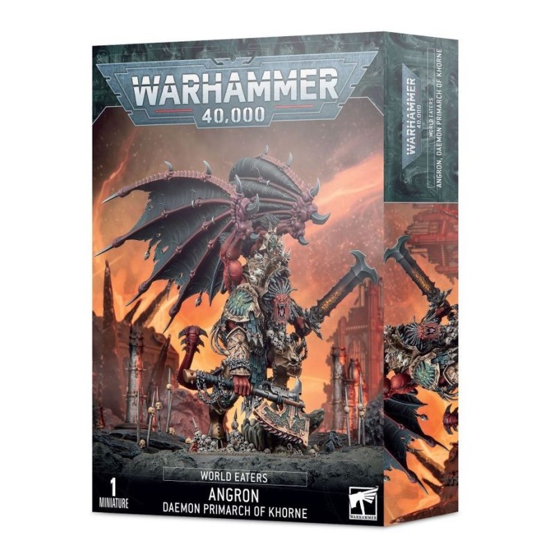 Warhammer 40,000 - World Eaters : Angron Daemon Primarch Of Khorne