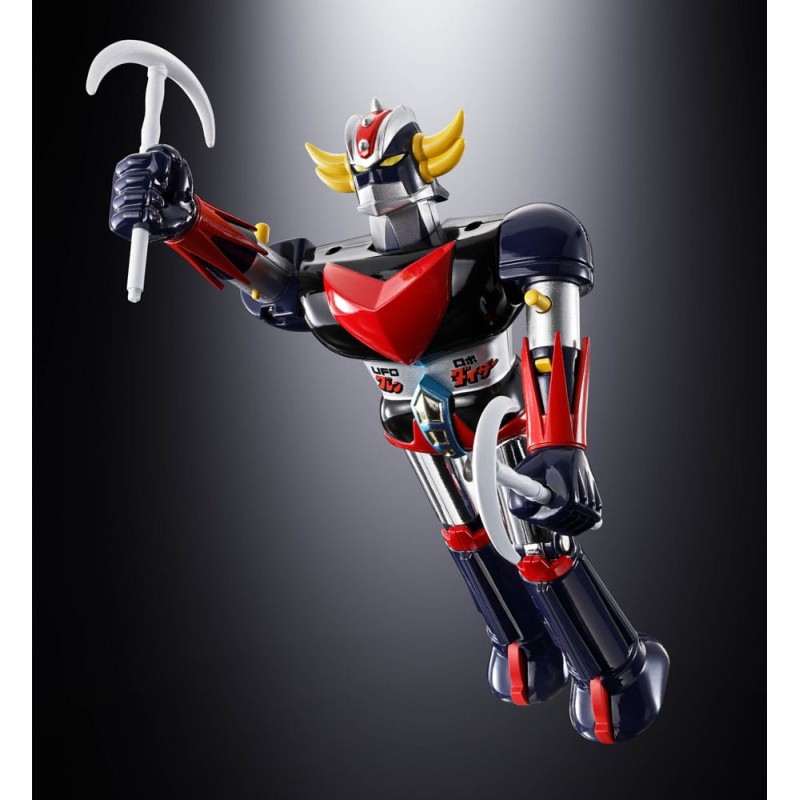 UFO Robo Grendizer figurine Chogokin Deluxe Grendizer & UFO Spazer 14 cm