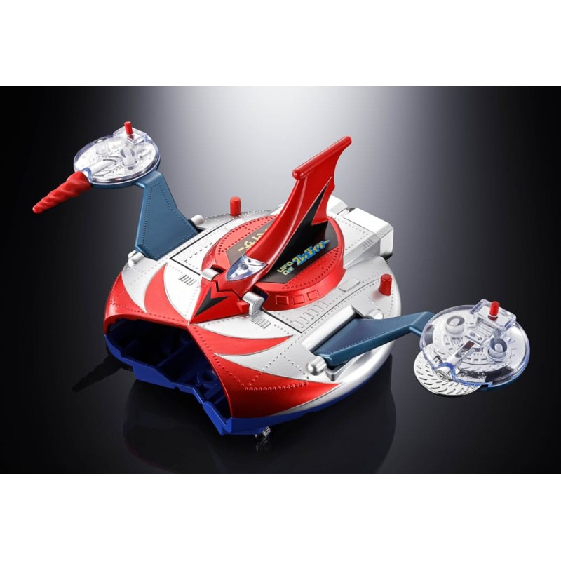 UFO Robo Grendizer figurine Chogokin Deluxe Grendizer & UFO Spazer 14 cm