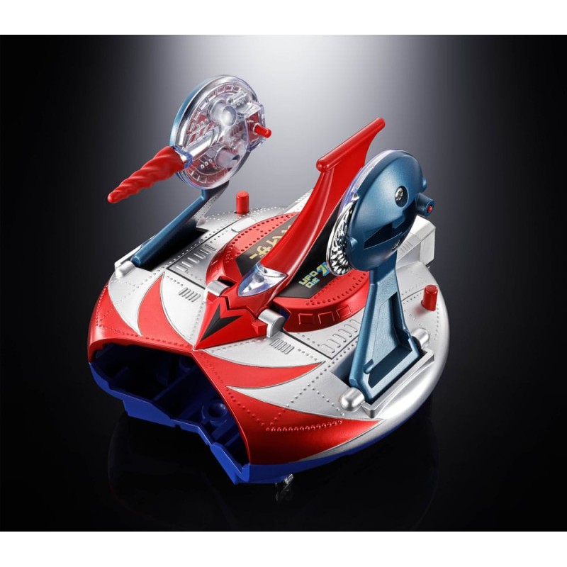 UFO Robo Grendizer Chogokin Action Figure Deluxe Grendizer & UFO Spazer 14 cm