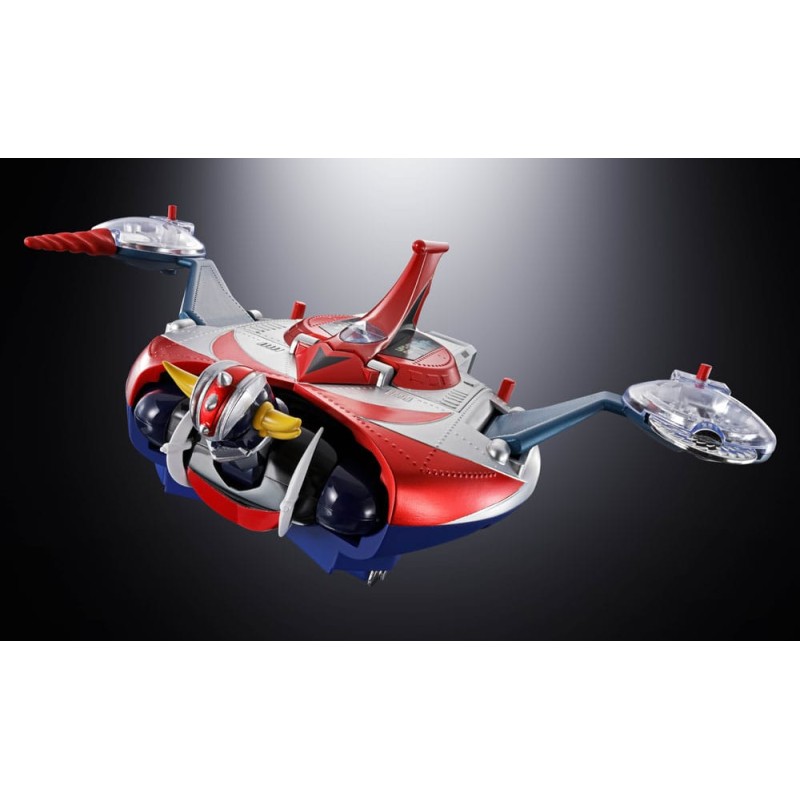 UFO Robo Grendizer figurine Chogokin Deluxe Grendizer & UFO Spazer 14 cm