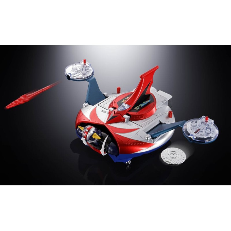 UFO Robo Grendizer figurine Chogokin Deluxe Grendizer & UFO Spazer 14 cm