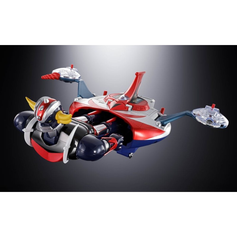 UFO Robo Grendizer figurine Chogokin Deluxe Grendizer & UFO Spazer 14 cm