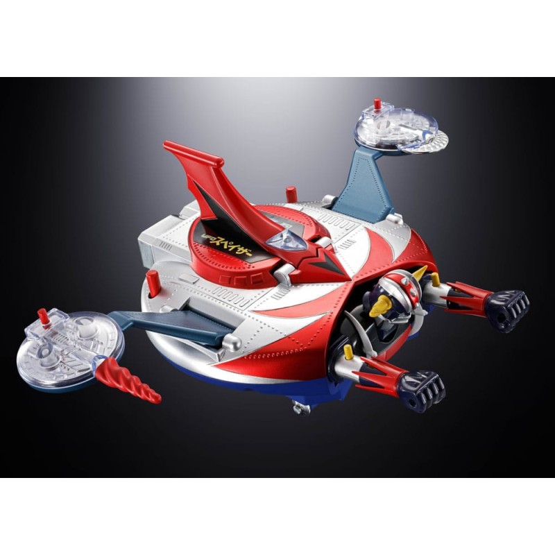 UFO Robo Grendizer figurine Chogokin Deluxe Grendizer & UFO Spazer 14 cm
