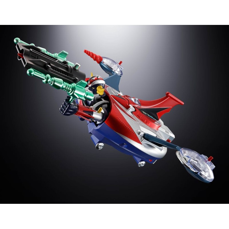 UFO Robo Grendizer figurine Chogokin Deluxe Grendizer & UFO Spazer 14 cm