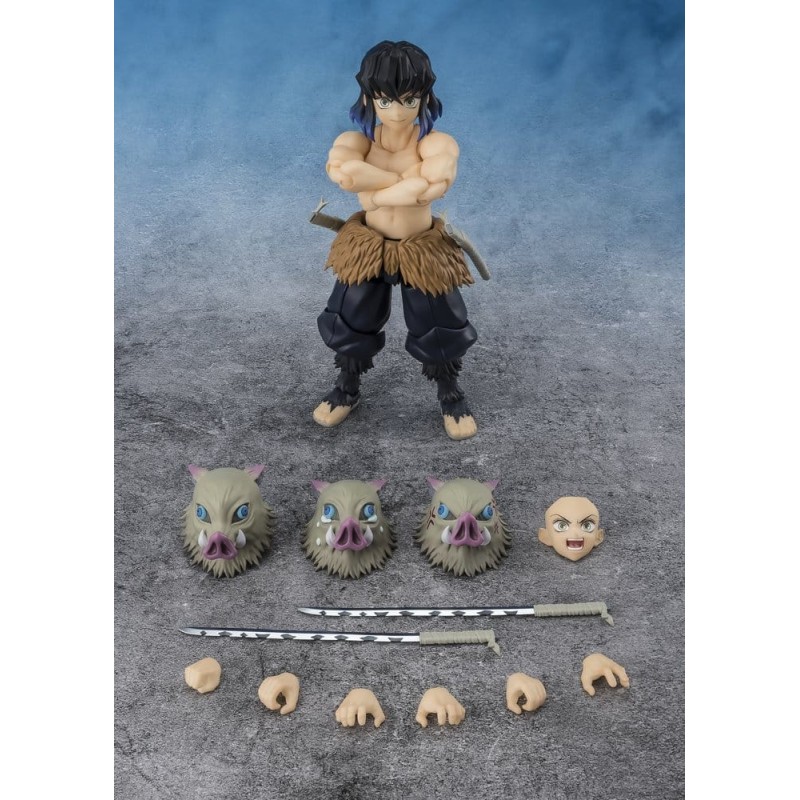 Demon Slayer: Kimetsu no Yaiba S.H. Figuarts Action Figure Inosuke Hashibira 14 cm
