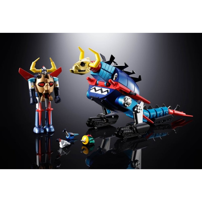Dino Mech Gaiking figurine Chogokin Daikumaryu & Gaiking 20 cm
