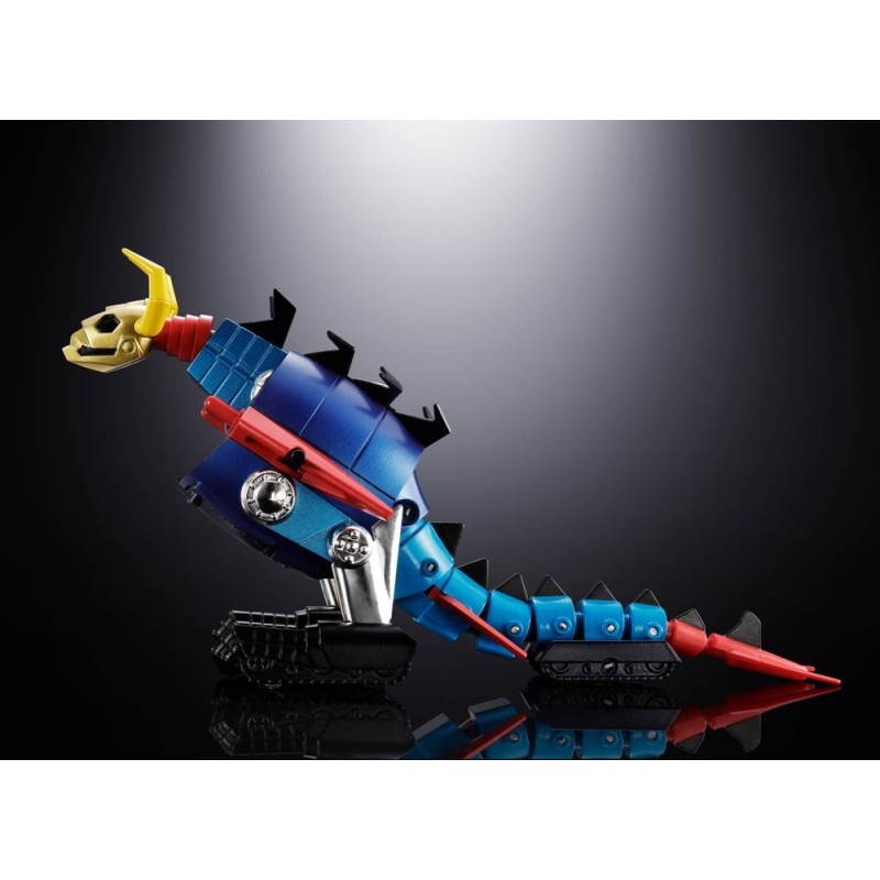 Dino Mech Gaiking Chogokin Action Figure Daikumaryu & Gaiking 20 cm