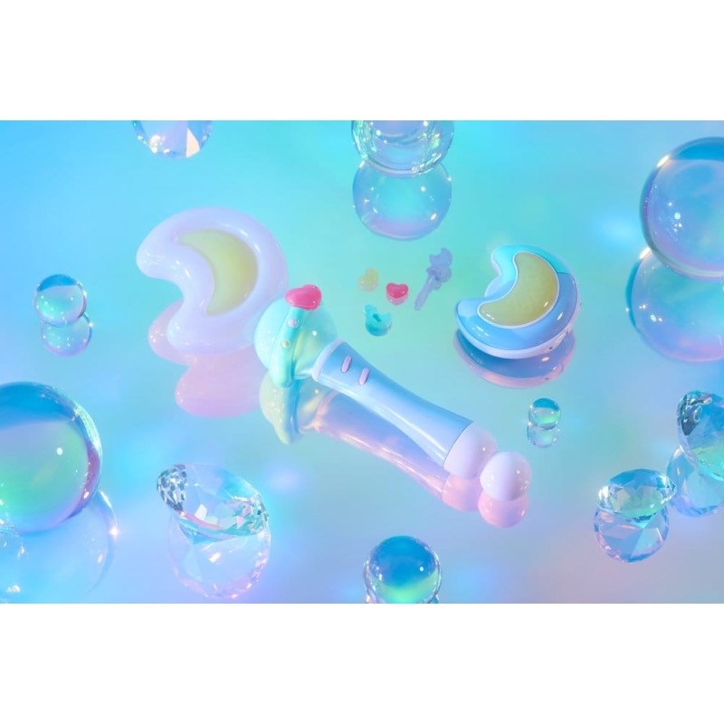 Magical Sisters Lulutto Lilly Proplica Replica Moontoneoneon & GlassHeart DreamPact Set 25 cm