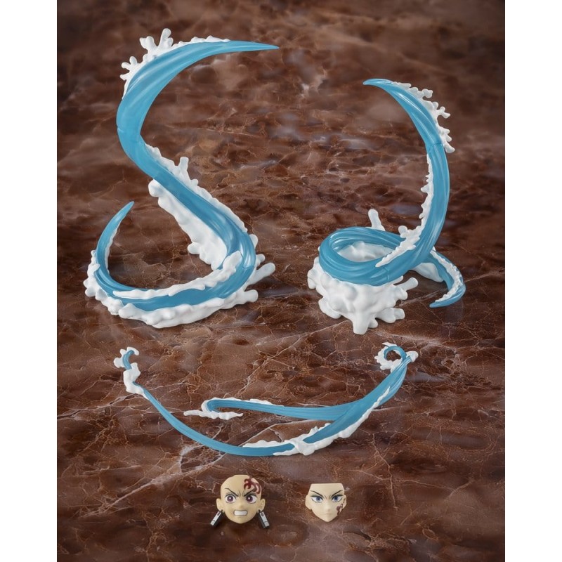 Demon Slayer: Kimetsu no Yaiba accessoires S.H. Figuarts Tanjiro Kamado & Giyu Tomioka Water Breathing Option Parts Set