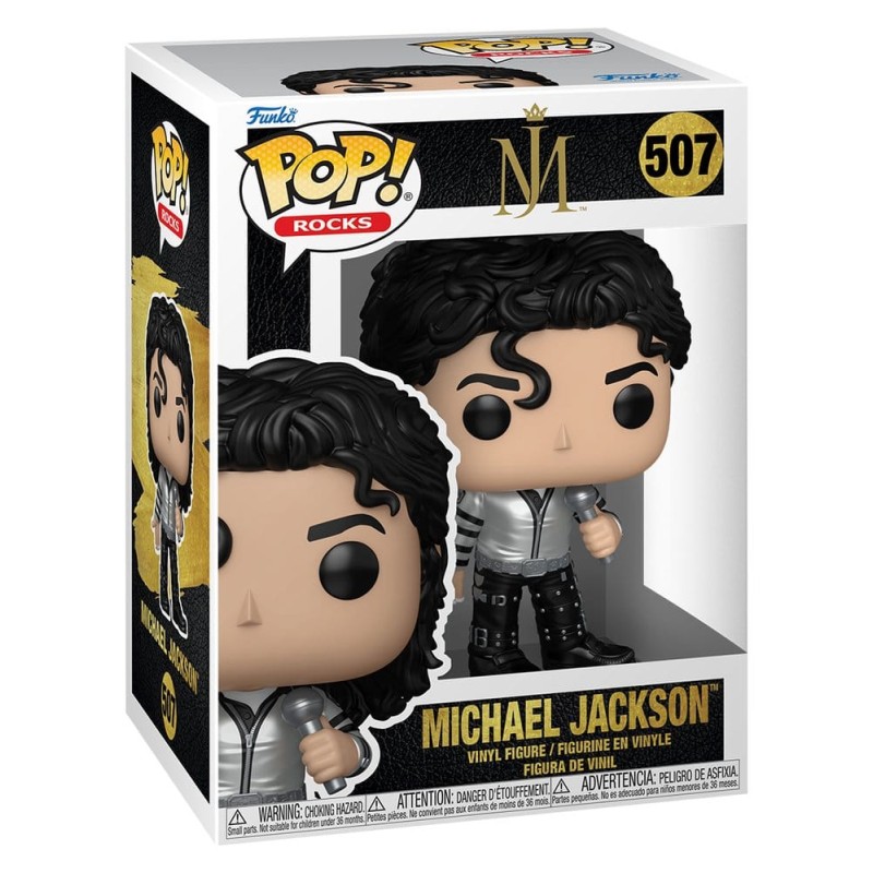 Michael Jackson POP! Rocks Vinyl figurine Bad Tour (MT) 9 cm