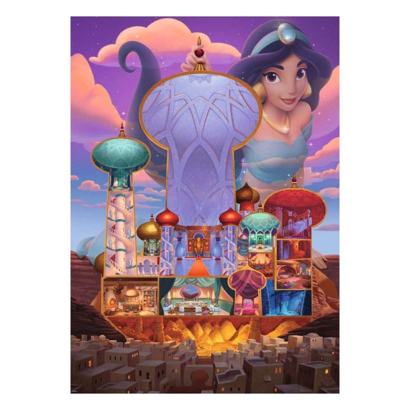 Ravensburger Puzzle - Disney Castle Collection - Jasmine (1000 pieces) | 4005556173303