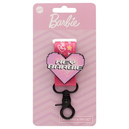 Barbie Lanyard & Pin Badge Set
