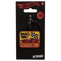 Hot Wheels porte-clés Race 'Em Collect 'Em Édition Limitée