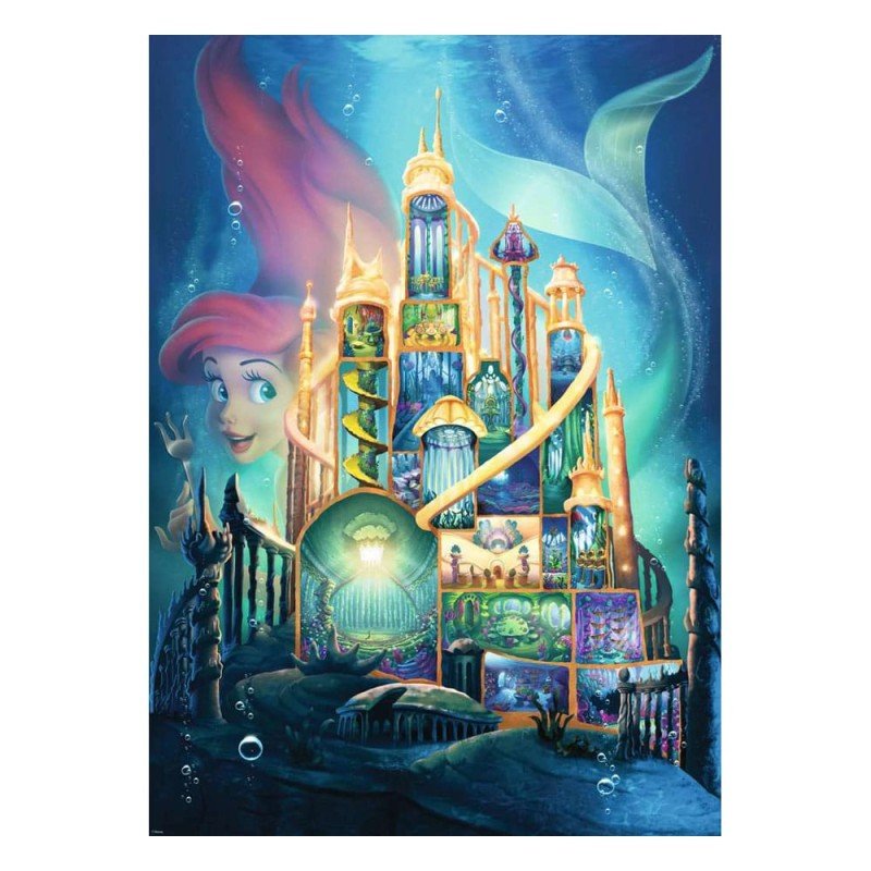 Ravensburger Puzzel - Disney Castle Collection - Ariel (1000 stukjes) | 4005556173372
