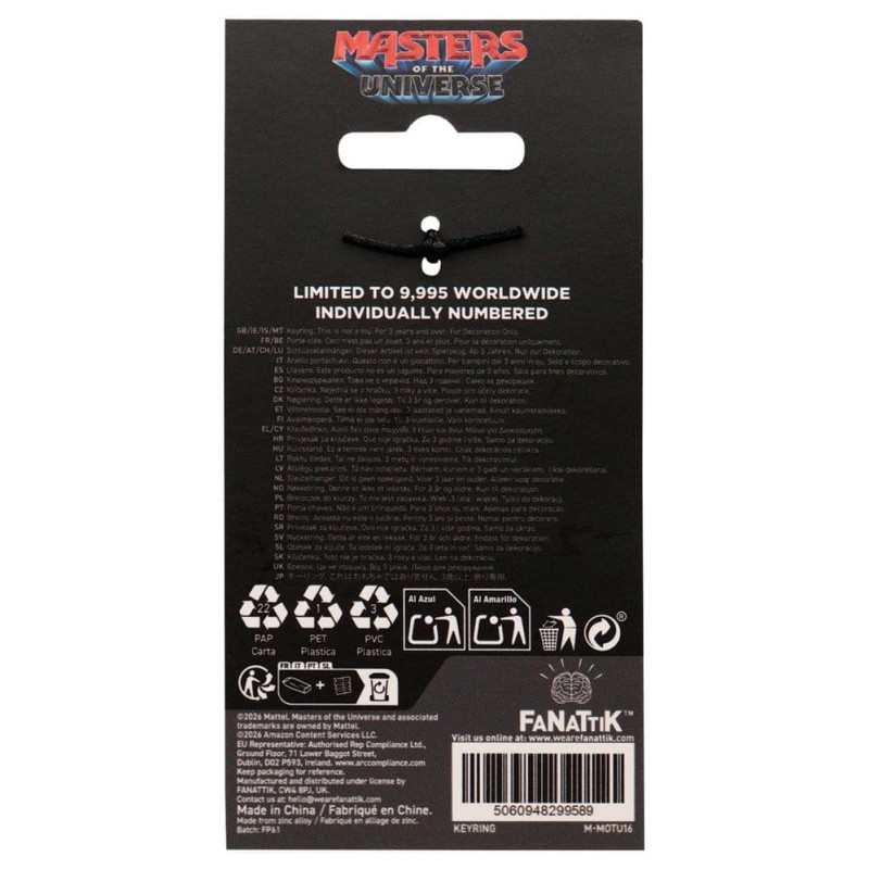 Masters of the Universe 2026 Keyring Skeletor Limited Edition