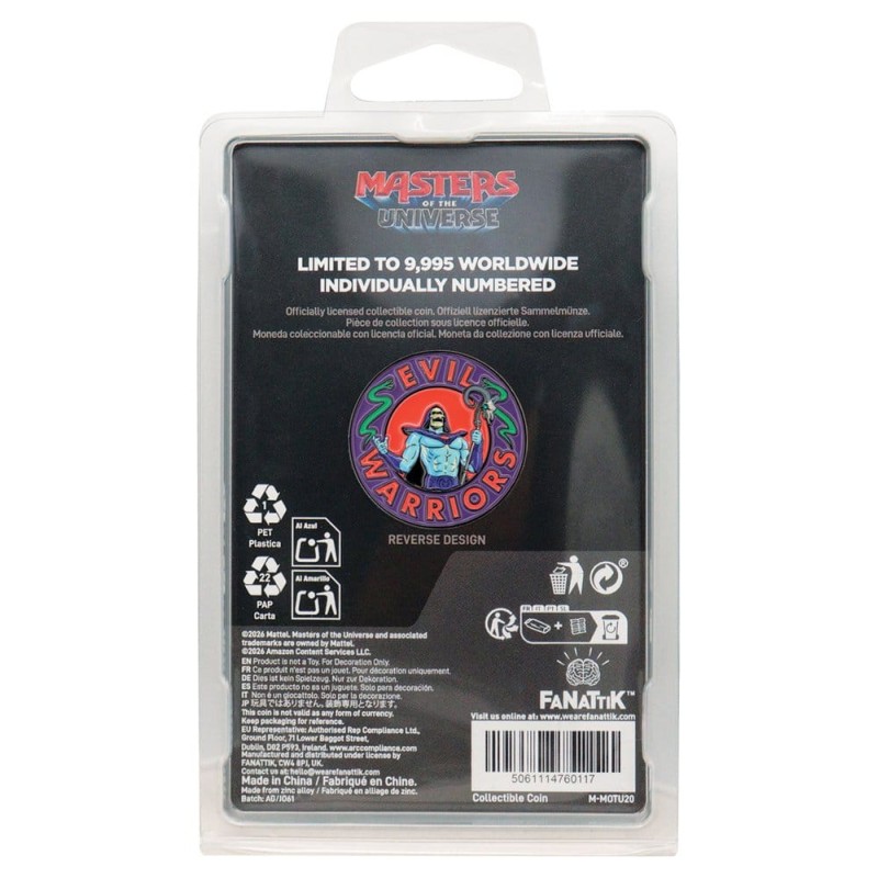 Masters of the Universe 2026 Collectable Coin He-Man & Skeletor Limited Edition