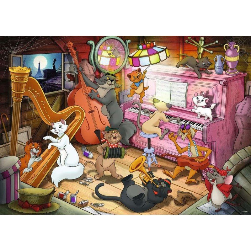 Ravensburger Puzzel - Disney Collector's Edition - Aristokatten (1000 stukjes) | 4005556175420