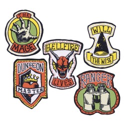 Stranger Things Fabric Patches 5-Pack