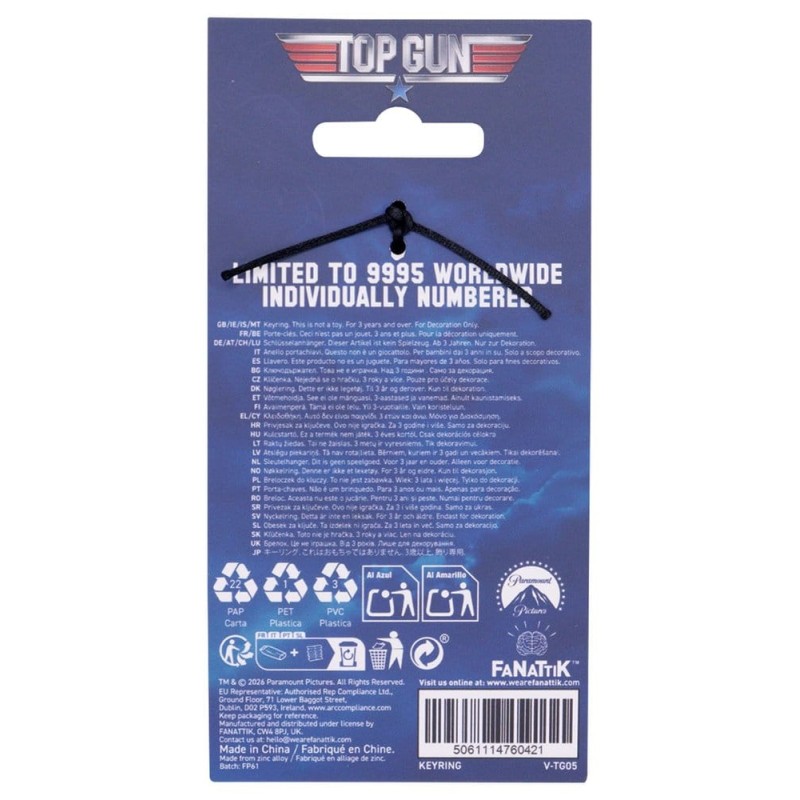 Top Gun Maverick Keyring Limited Edition