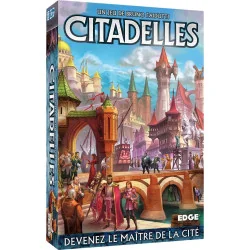 Game: Citadels: 4e editie (nieuw formaat)
Uitgever: Edge
Engelse versie