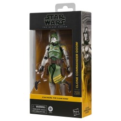 Star Wars: The Clone Wars Black Series figurine Clone Commander Doom 15 cm