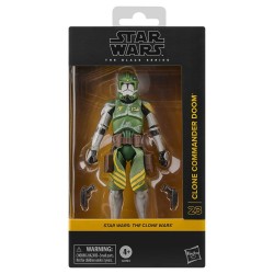 Star Wars: The Clone Wars Black Series figurine Clone Commander Doom 15 cm