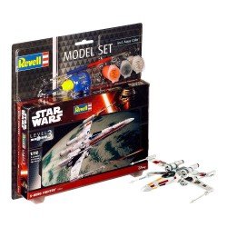 Revell - Star Wars - kit complet maquette 1/112 X-Wing Fighter 11 cm