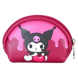 Sanrio Casual Oval Porte-monnaie Kuromi Cherry