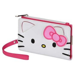 Sanrio Slim Portefeuille Hello Kitty Face