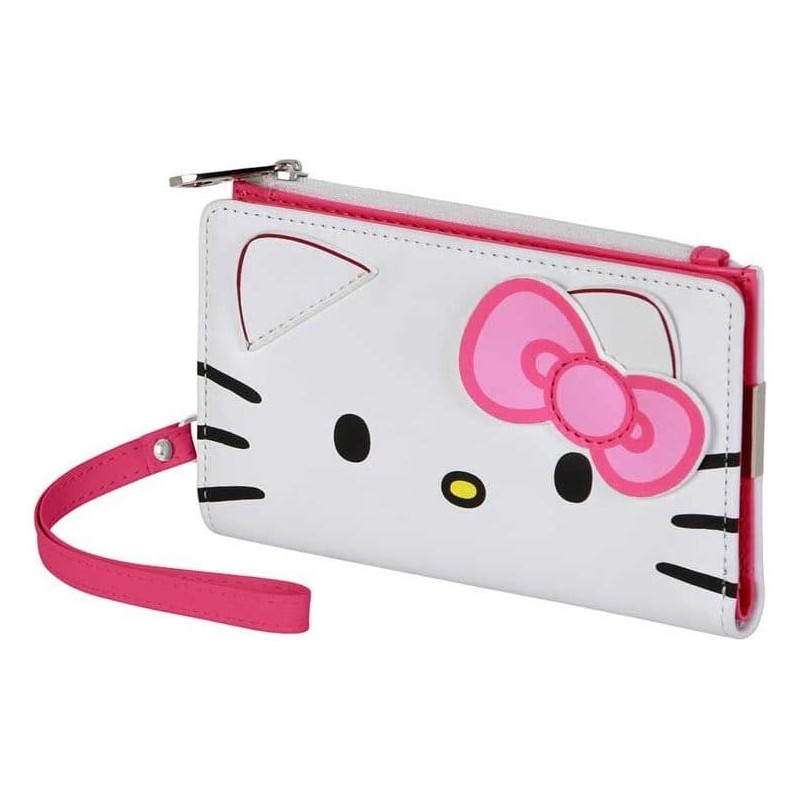 Sanrio Slim Portefeuille Hello Kitty Face