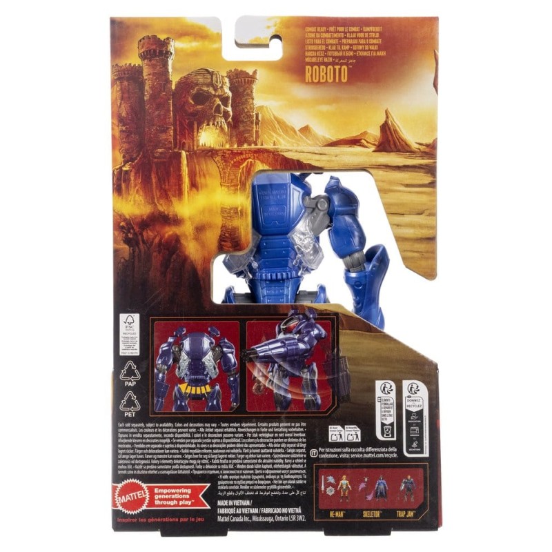 Masters of the Universe 2026 Movie Feature figurine Combat Ready Roboto 14 cm