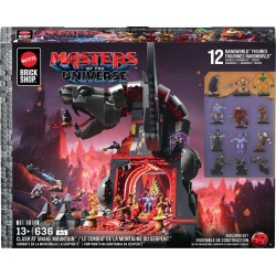 Masters of the Universe Mattel Brick Shop Set de Construction Snake Mountain