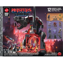 Masters of the Universe Mattel Brick Shop Set de Construction Snake Mountain