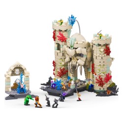 Masters of the Universe Mattel Brick Shop Set de Construction Castle Grayskull