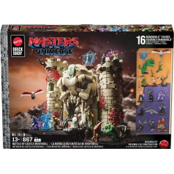 Masters of the Universe Mattel Brick Shop Set de Construction Castle Grayskull